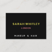 名刺お洒落モダン 名刺 (正面)