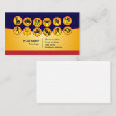 名刺か占星術師 名刺 (正面/裏面)