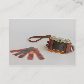 名刺がネガティブカメラ付き 名刺