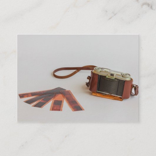 名刺がネガティブカメラ付き 名刺 (正面)