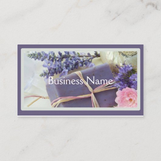 名刺せっけん名刺 名刺 (裏面)