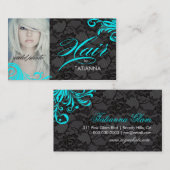 名刺による311水及びレースの毛 名刺 (正面/裏面)