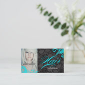 名刺による311水及びレースの毛 名刺 (スタンド正面)