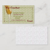 名刺にワックスを掛けること 名刺 (正面/裏面)