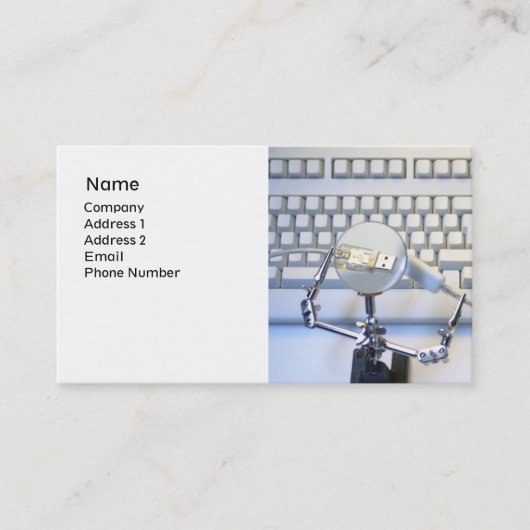 名刺に接続する 名刺 (正面)