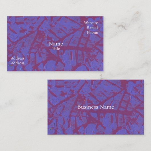 名刺に注目される 名刺 (正面/裏面)