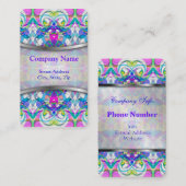 名刺のインドのスタイル 名刺 (正面/裏面)