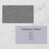 名刺のエンボス 名刺 (正面/裏面)