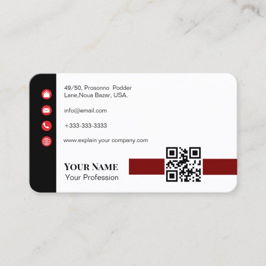 名刺のカスタマイズ 名刺 (正面)