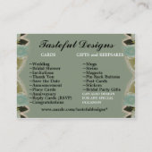 名刺のカスタム例 名刺 (裏面)