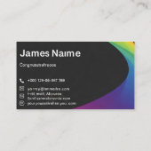 名刺のカスタム 名刺 (裏面)