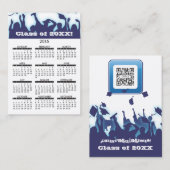 名刺のカレンダーのオンラインの教育 コーリングカード (正面/裏面)