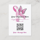 名刺のカレンダーのBreatの蟹座サポート 名刺 (裏面)