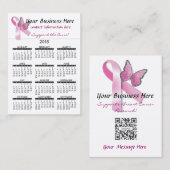 名刺のカレンダーのBreatの蟹座サポート 名刺 (正面/裏面)