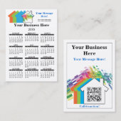 名刺のカレンダーRealtyMart 名刺 (正面/裏面)