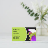 名刺のクリーニング 名刺 (スタンド正面)