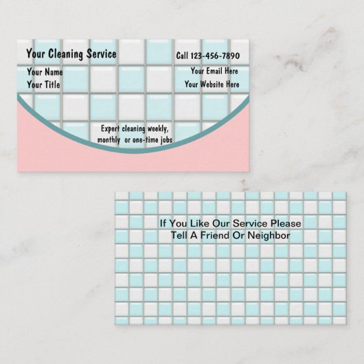 名刺のクリーニング 名刺 (正面/裏面)