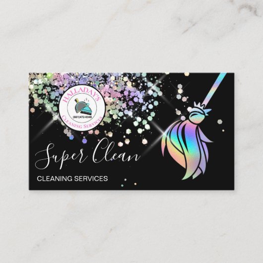 名刺のクリーニング 名刺 (正面)