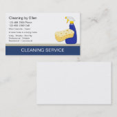 名刺のクリーニング 名刺 (正面/裏面)