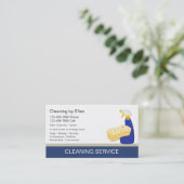 名刺のクリーニング 名刺 (スタンド正面)