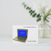 名刺のコンピュータイメージ 名刺 (スタンド正面)