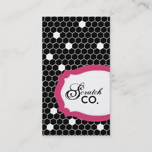 名刺のスクラッチ 名刺 (正面)