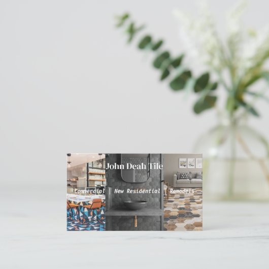 名刺のタイル表示 名刺 (スタンド正面)