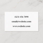 名刺のタイル表示 名刺 (裏面)