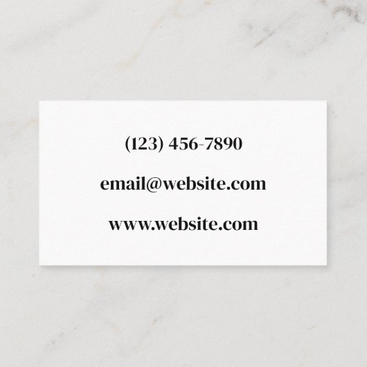 名刺のタイル表示 名刺 (裏面)