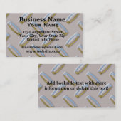 名刺のダイヤモンドのプレート 名刺 (正面/裏面)