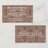 名刺のダイヤモンドの銅板 名刺 (正面/裏面)