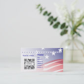 名刺のテンプレートのキャンペーン 名刺 (スタンド正面)