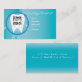 名刺のテンプレートのデンタルケア 名刺 (正面/裏面)