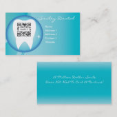 名刺のテンプレートのデンタルケア 名刺 (正面/裏面)