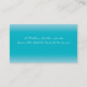 名刺のテンプレートのデンタルケア 名刺 (裏面)