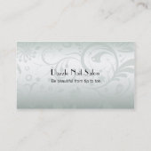 名刺のテンプレートのネイルサロン 名刺 (裏面)