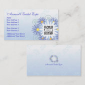 名刺のテンプレートのブライダルの博覧会 名刺 (正面/裏面)