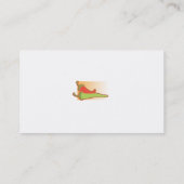 名刺のテンプレートのメキシコ人のレストラン 名刺 (裏面)