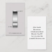 名刺のテンプレートを転換して下さい 名刺 (正面/裏面)