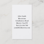 名刺のテンプレートを転換して下さい 名刺 (裏面)