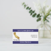 名刺のテンプレートカリフォルニア州 名刺 (スタンド正面)