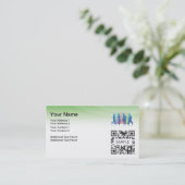 名刺のテンプレート学生の歩くこと コーリングカード (スタンド正面)