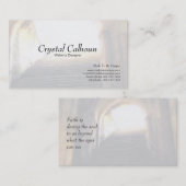 名刺のテンプレート-つくべき道 名刺 (正面/裏面)