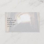 名刺のテンプレート-つくべき道 名刺 (裏面)