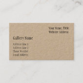 名刺のテンプレート(クラフトの終わり) 名刺 (正面)