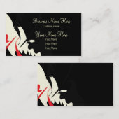 名刺のテンプレート**ペルーの渦巻1 名刺 (正面/裏面)