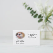 名刺のテンプレート 名刺 (スタンド正面)