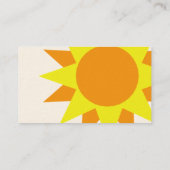 名刺のテンプレート**喜び 名刺 (裏面)