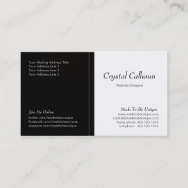 名刺のテンプレート-暗闇-プロフェッショナル 名刺