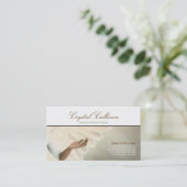 名刺のテンプレート-美しい天使の絵画 名刺 (スタンド正面)